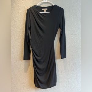 Banana Republic black dress.